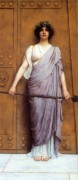 John William Godward_1898_At the Gate of the Temple.jpg